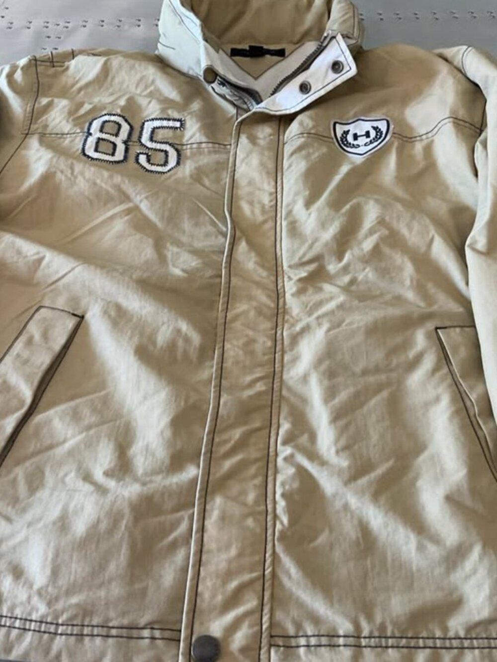 Tommy Hilfiger Beige 85 Jacket Windbreaker